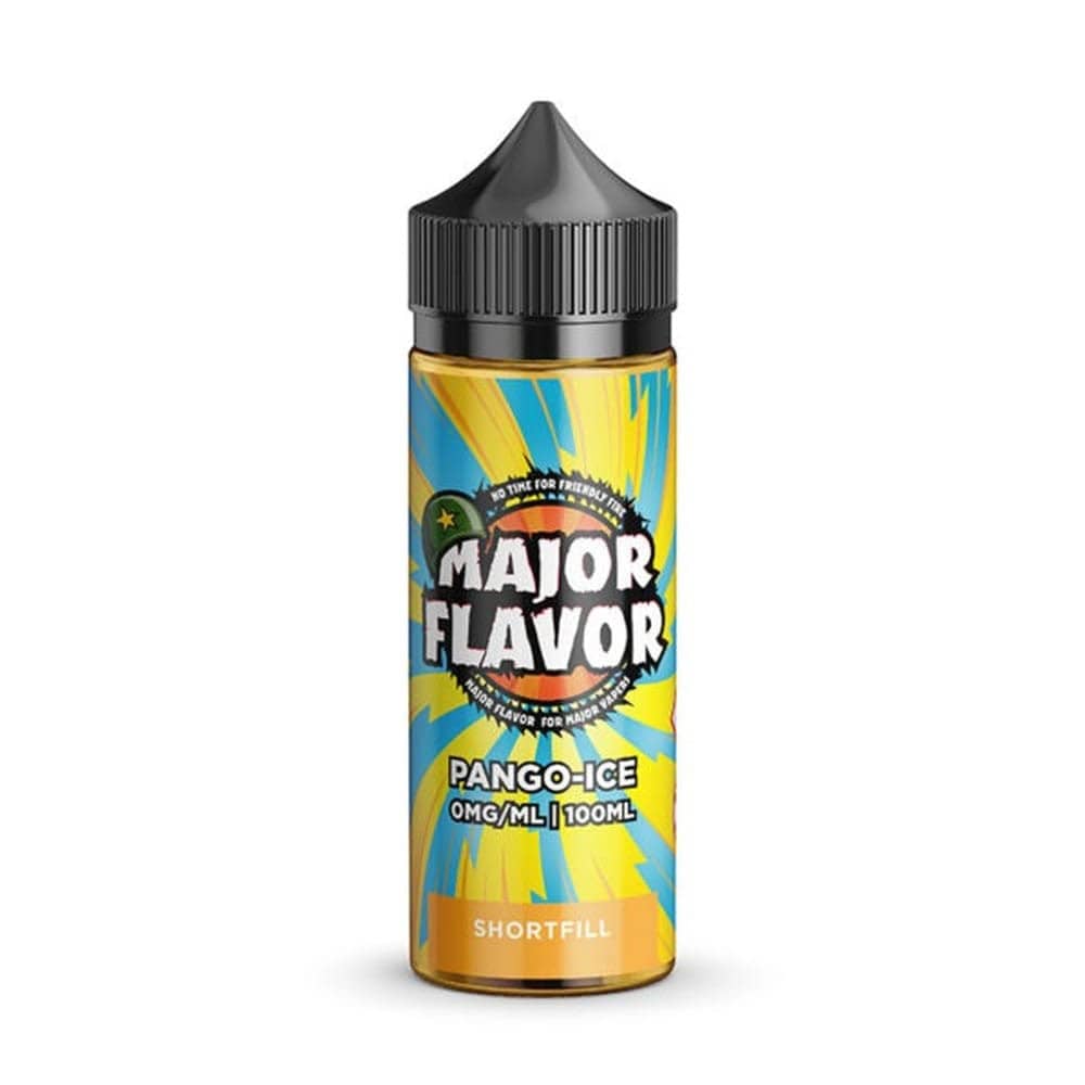 Major Flavour Shortfill 100ml E-Liquid Pango Ice