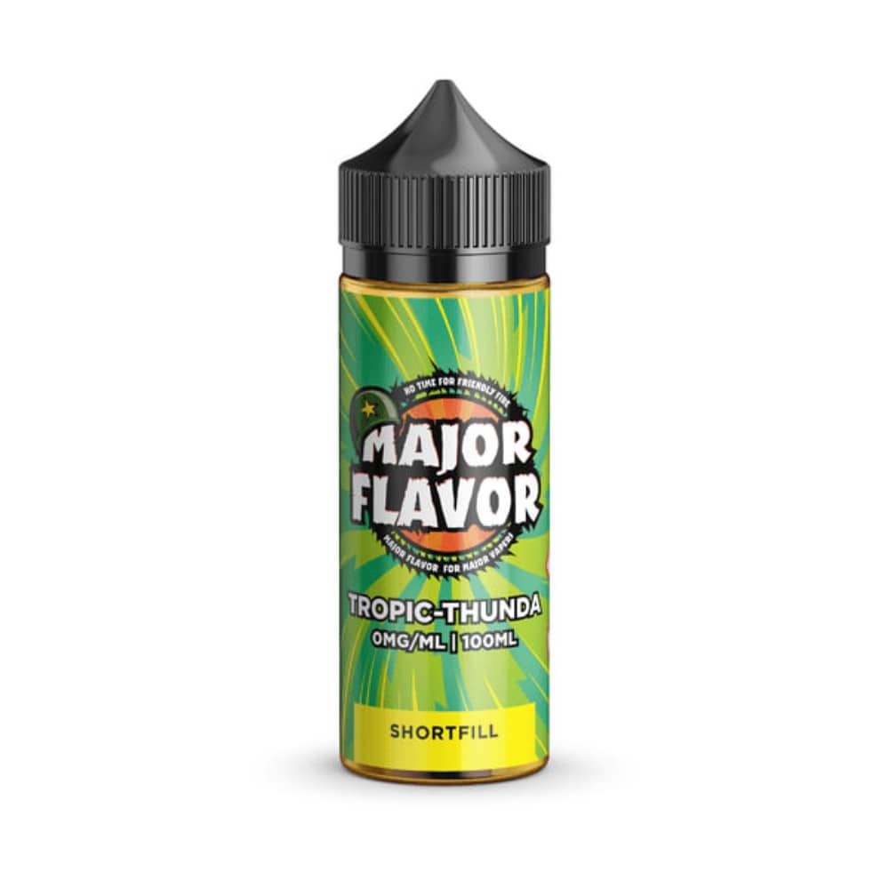 Major Flavour Shortfill 100ml E-Liquid Tropic Thunda
