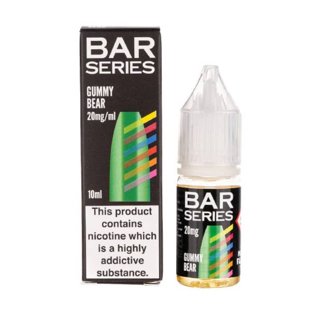 Bar Series Nic Salt E-liquid 10ml Gummy Bear