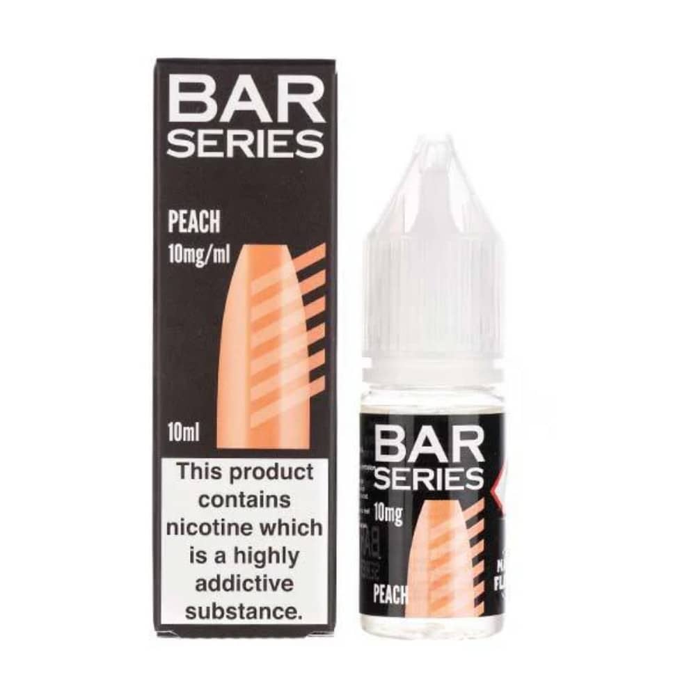 Bar Series Nic Salt E-liquid 10ml Peach