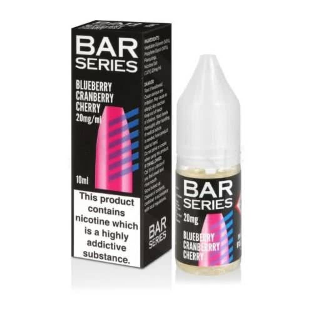 Bar Series Nic Salt E-liquid 10ml Blueberry Cranberry Cherry