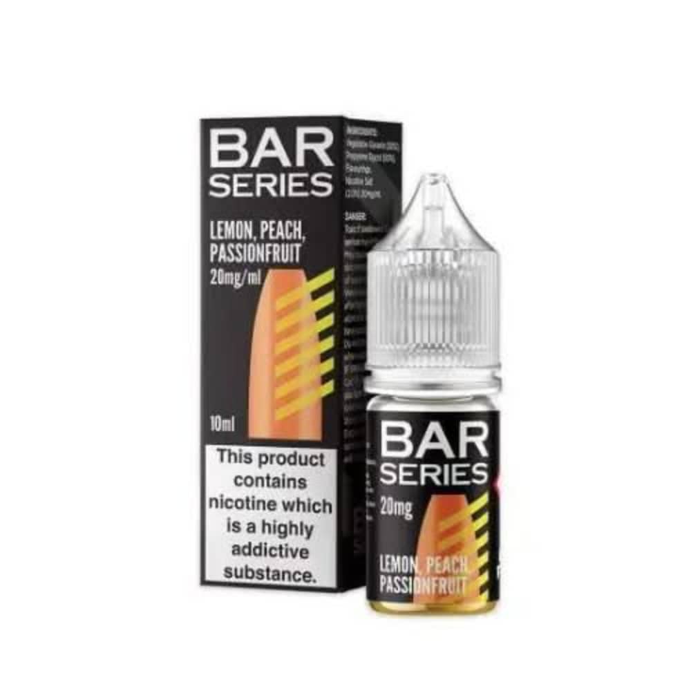 Bar Series Nic Salt E-liquid 10ml Lemon Peach Passionfruit