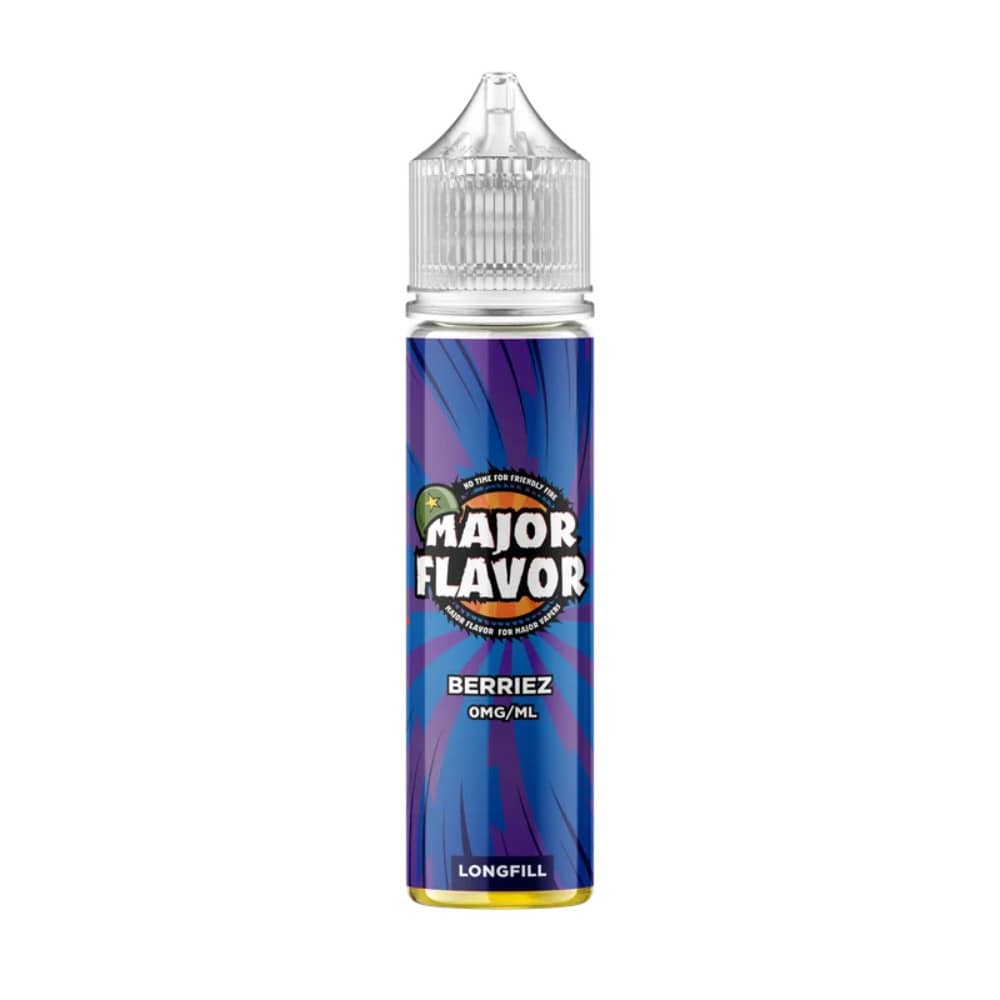 Major Flavour Longfill 60ml E-Liquid Berriez