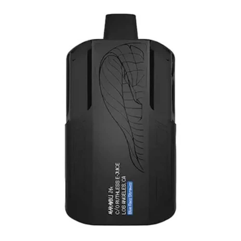 Ruthless Makaveli 24k Vape Blue Razz Strawzz