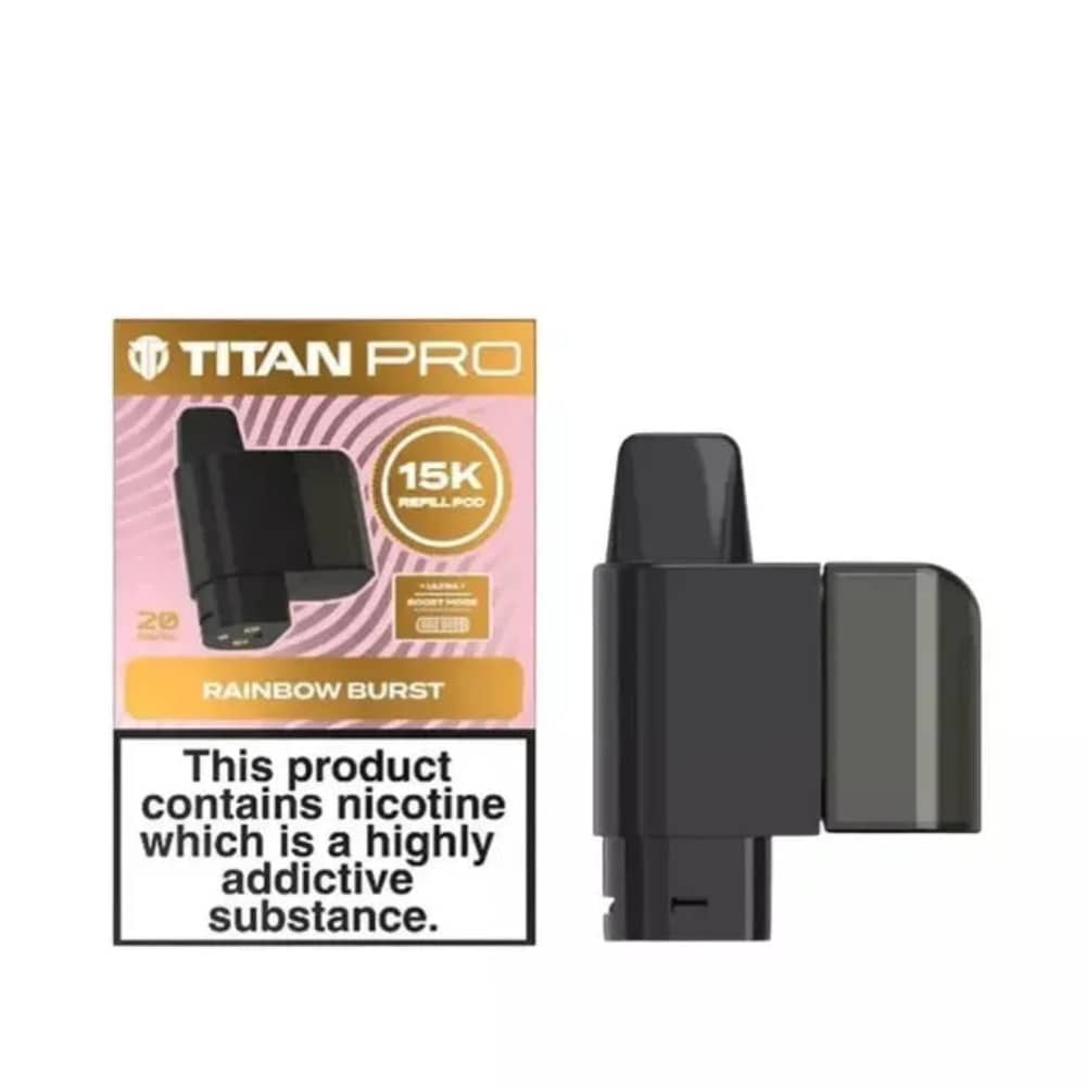 Titan Pro 15K Prefilled Pod Rainbow Burst