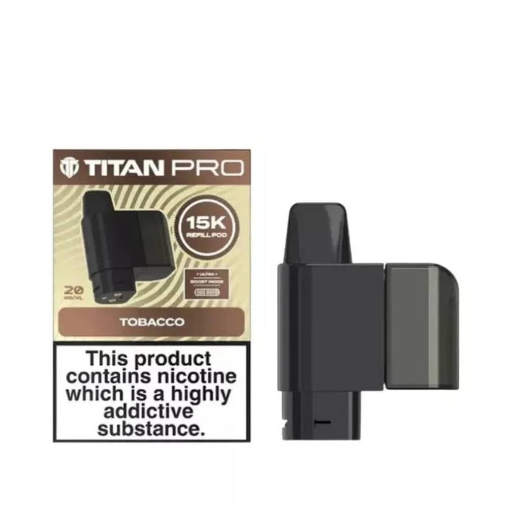 Titan Pro 15K Prefilled Pod Tobacco