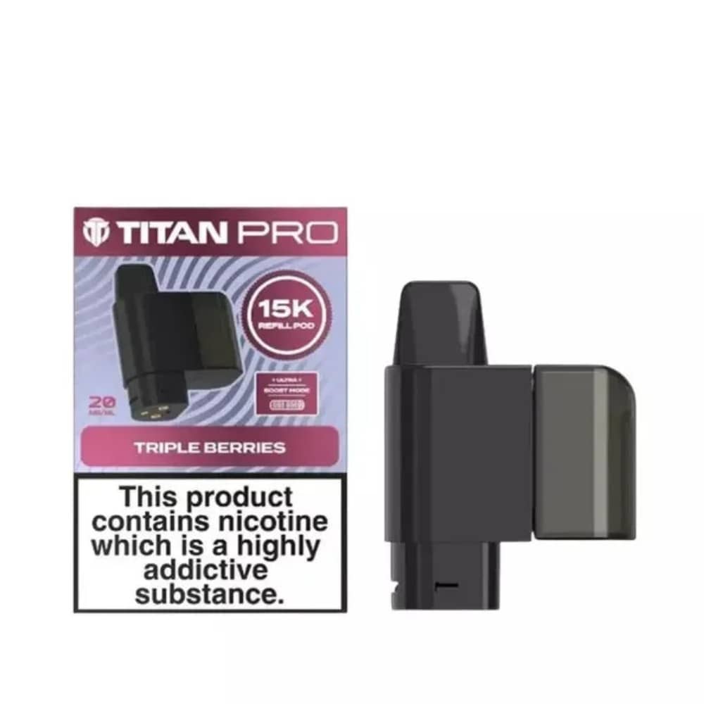 Titan Pro 15K Prefilled Pod Triple Berries