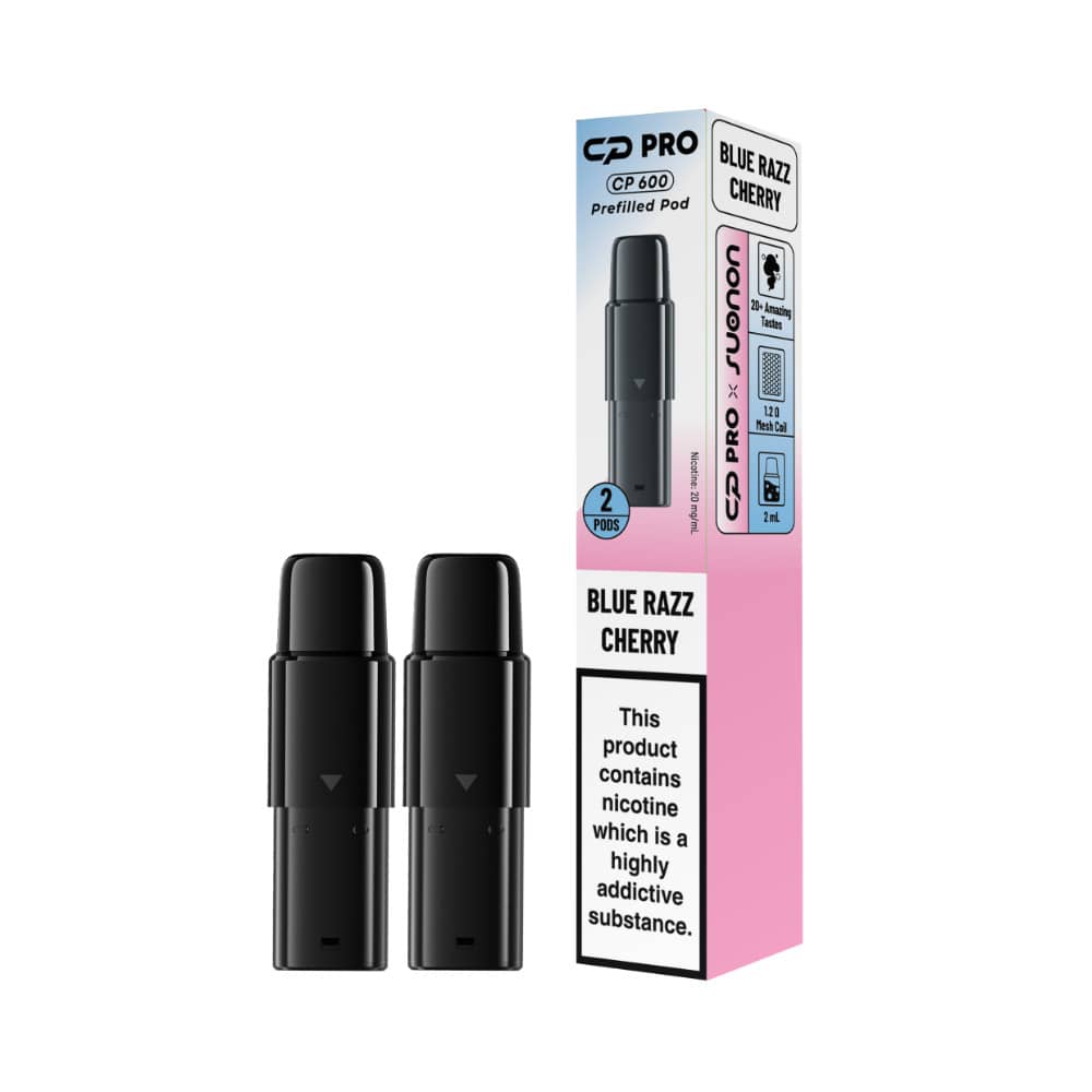 Cp Pro 600 Prefilled Pods Blue Razz Cherry