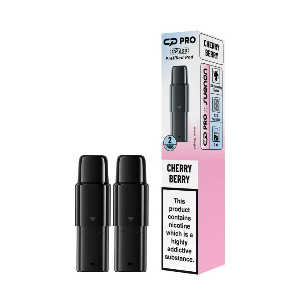 Cp Pro 600 Prefilled Pods Cherry Berry