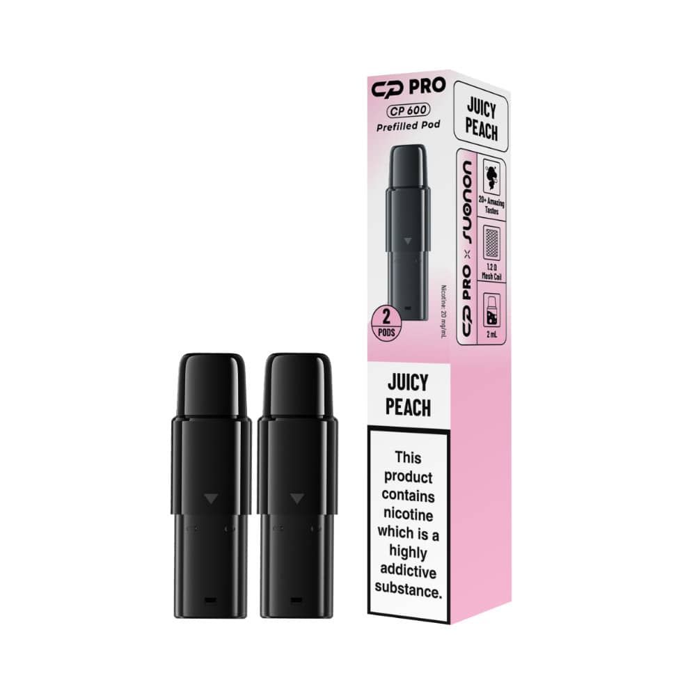 Cp Pro 600 Prefilled Pods Juicy Peach
