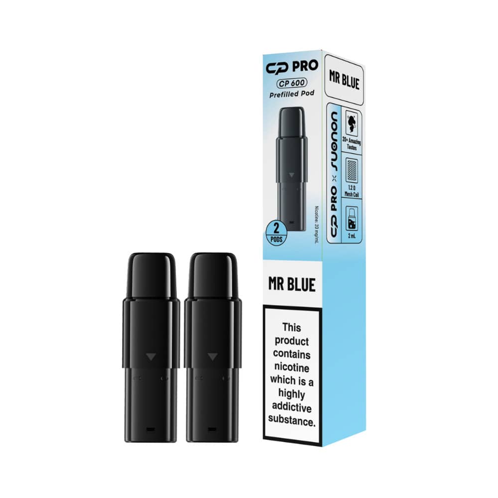 Cp Pro 600 Prefilled Pods Mr Blue