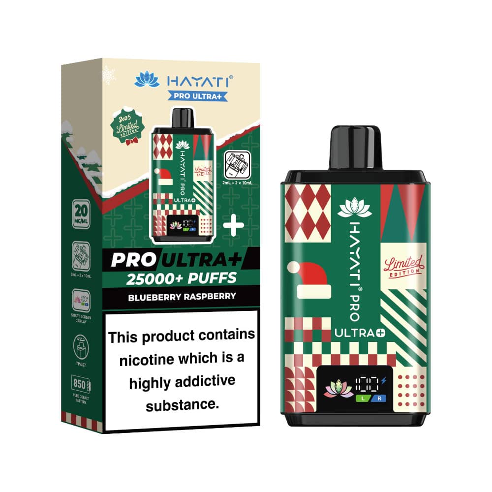 Hayati Pro Ultra Christmas Edition Blueberry Raspberry