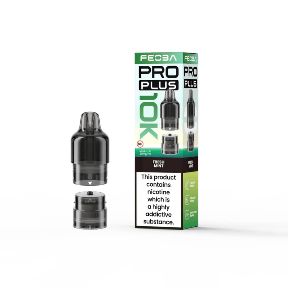 Feoba Pro Plus 10k Prefilled Pods Fresh Mint