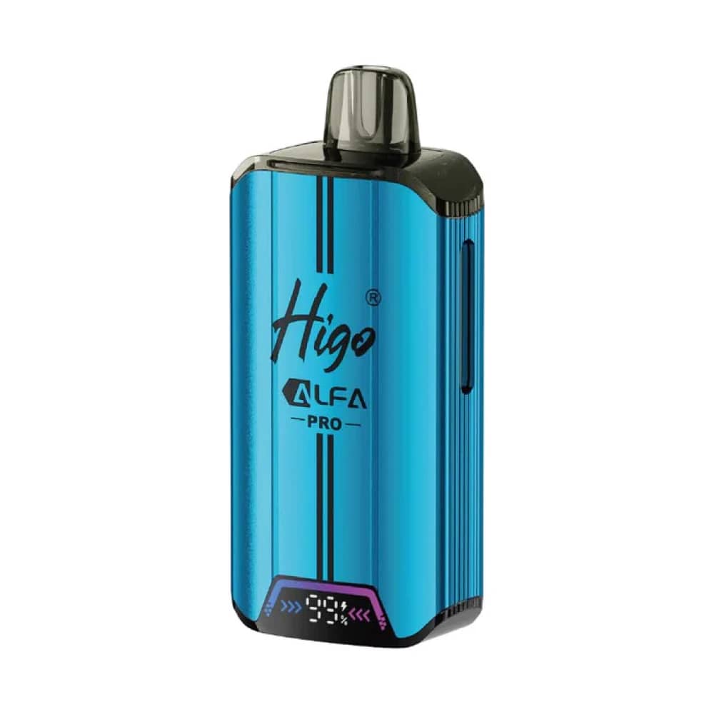Higo Alfa Pro 25K | Prefilled Pod Vape Kit Blueberry Sour Raspberry/Blueberry Raspberry