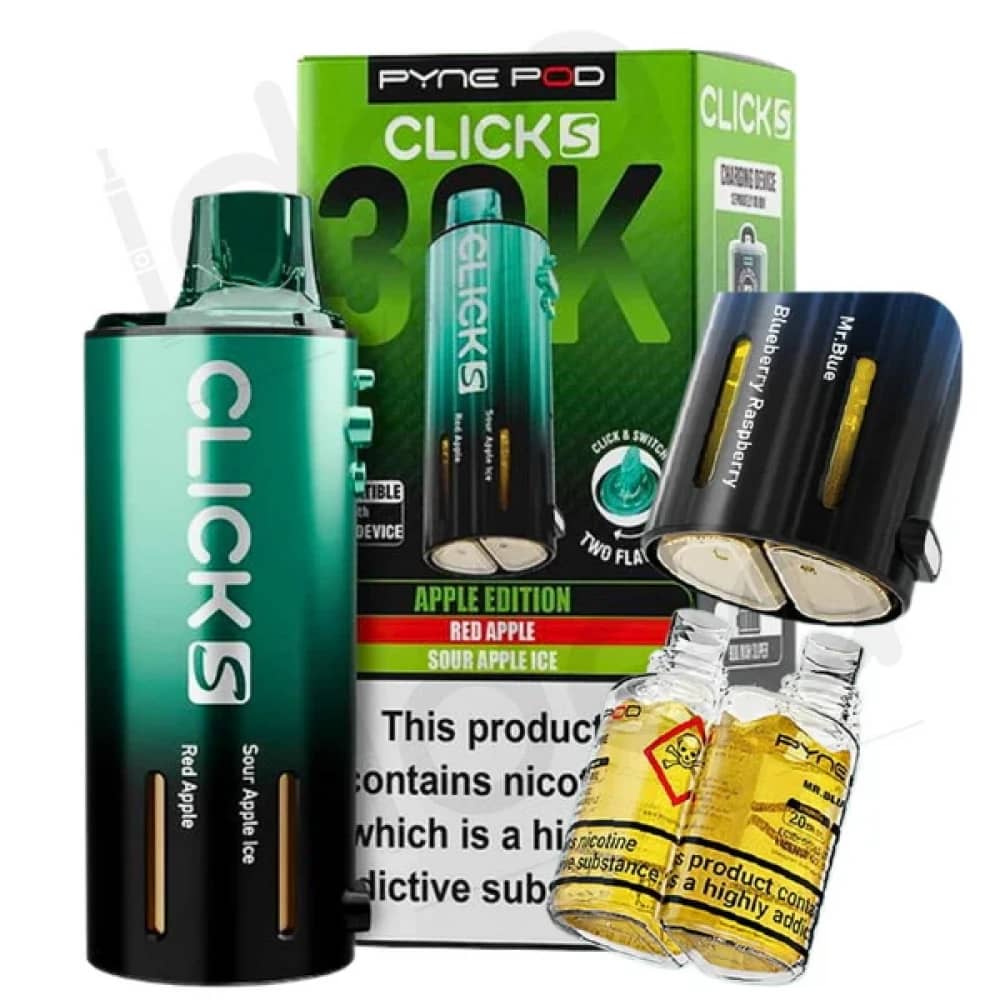 Pyne Pod Click S 30k Refill Pods | 30,000 Puffs