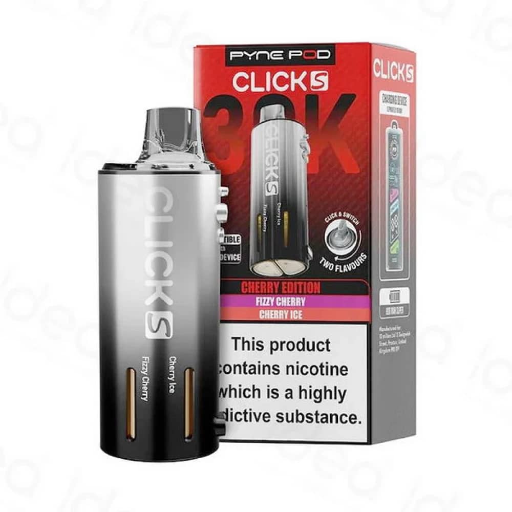 Pyne Pod Click S 30k Refill Pods | 30,000 Puffs Cherry Edition
