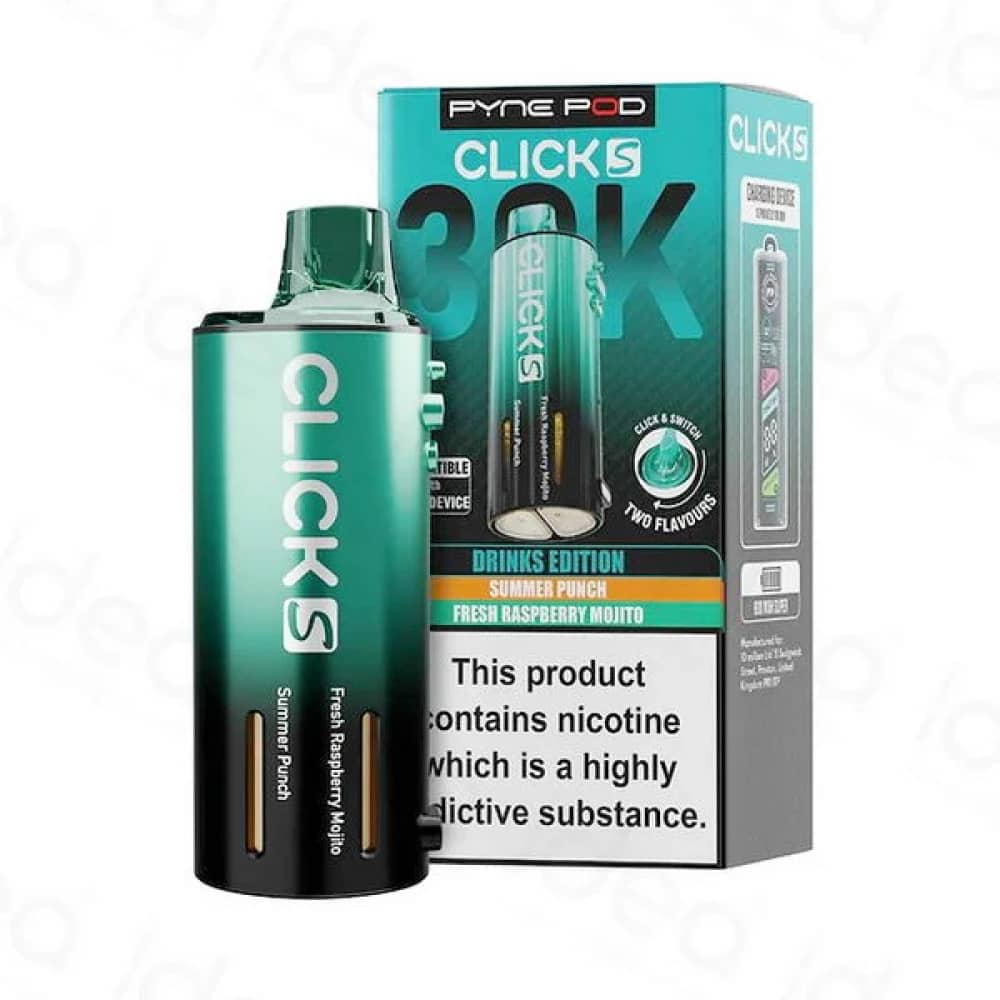 Pyne Pod Click S 30k Refill Pods | 30,000 Puffs Drinks Edition