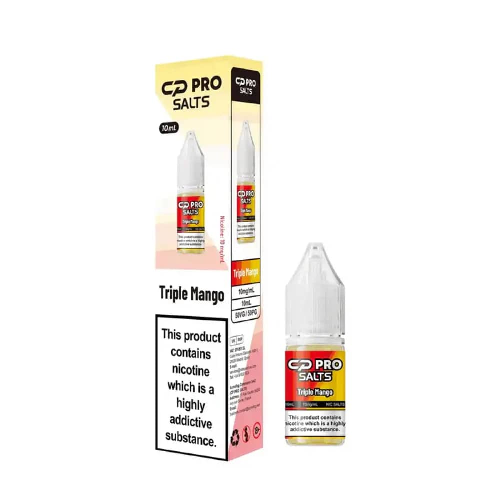 Crystal Pro CP Nic Salts | Pack of 10 Triple Mango 20mg
