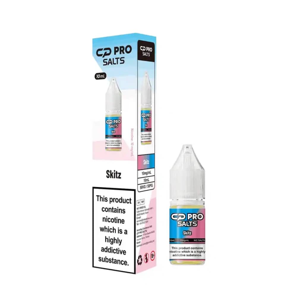 Crystal Pro CP Nic Salts | Pack of 10 Skitz 10mg