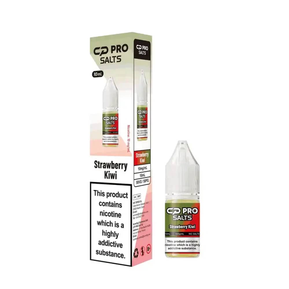 Crystal Pro CP Nic Salts | Pack of 10 Strawberry Kiwi 10mg
