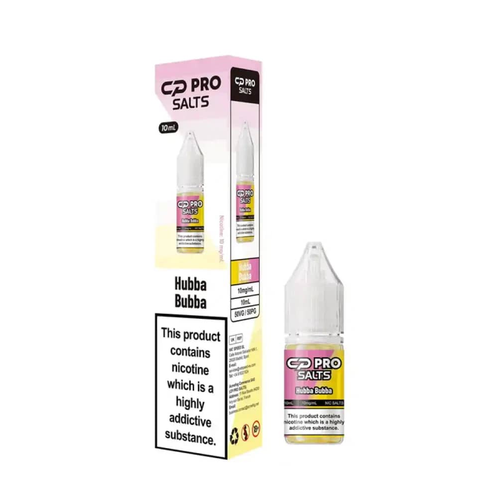 Crystal Pro CP Nic Salts | Pack of 10 Hubba Bubba 10mg