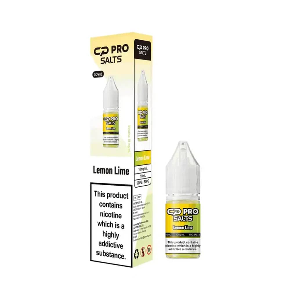 Crystal Pro CP Nic Salts | Pack of 10 Lemon Lime 10mg