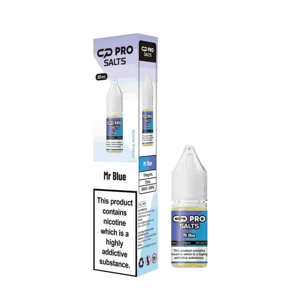 Crystal Pro CP Nic Salts | Pack of 10 Mr Blue 20mg