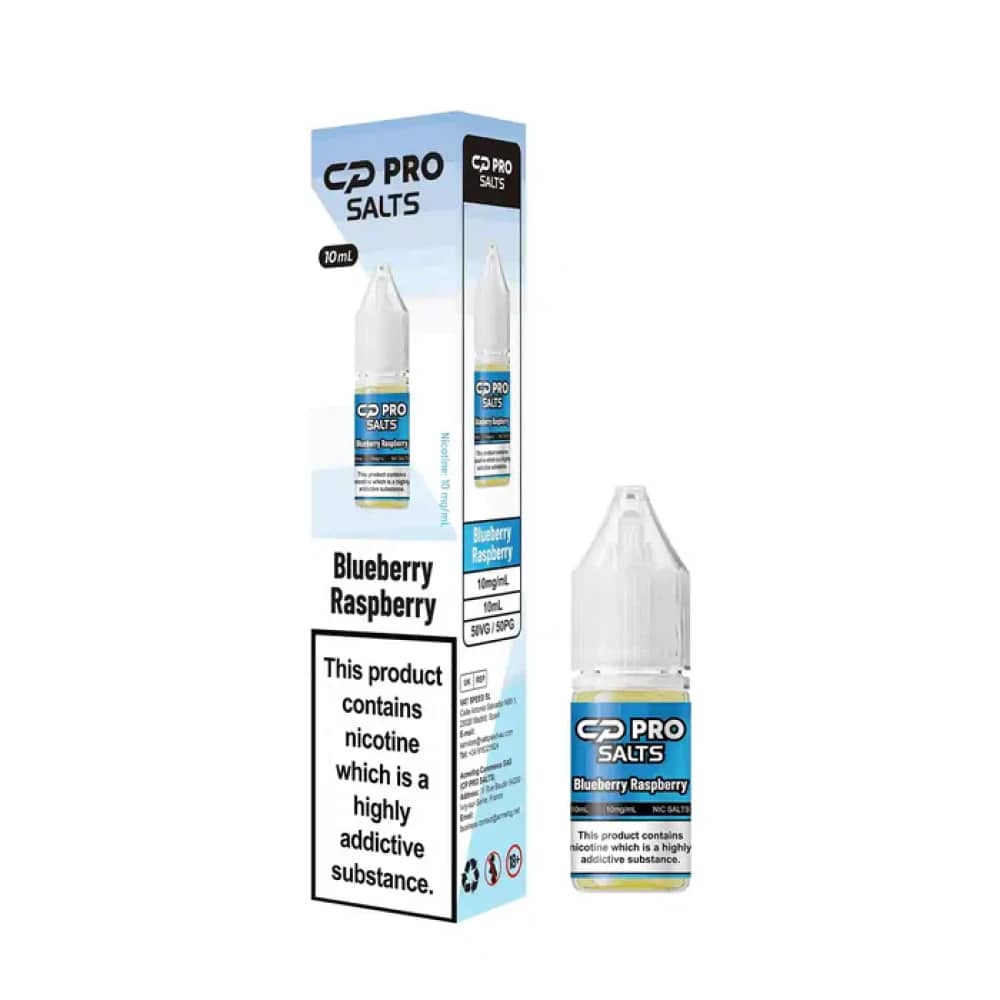 Crystal Pro CP Nic Salts | Pack of 10 Blueberry Raspberry 10mg