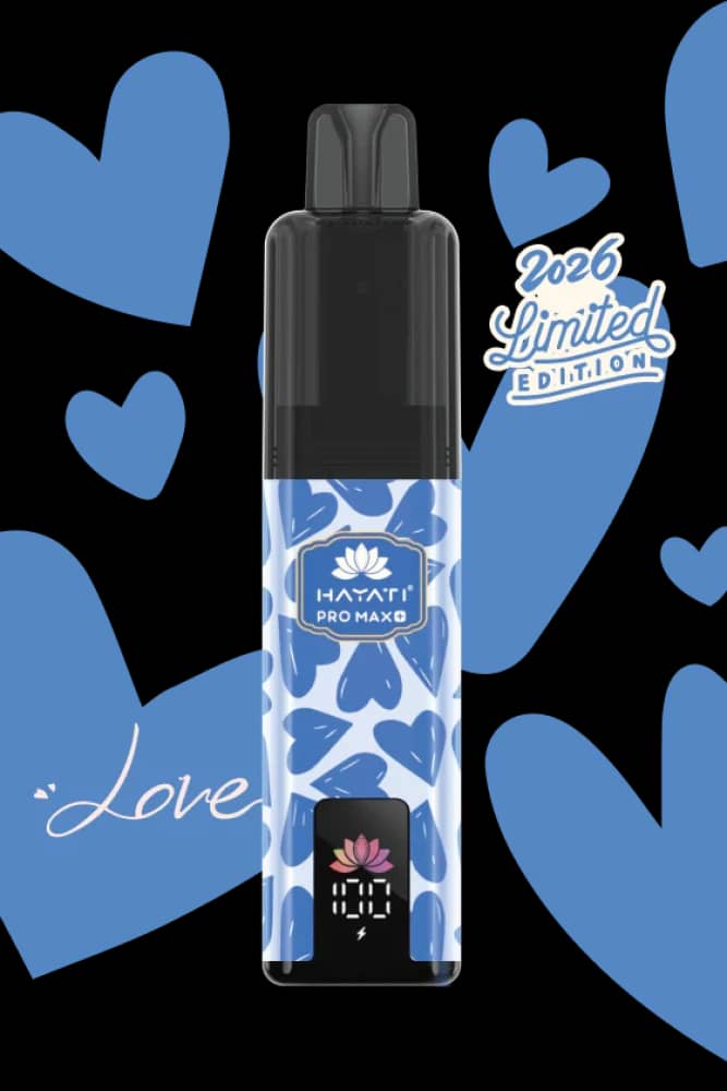 Hayati Pro Max+ Valentine's Limited Edition | 6k Puffs Blue Sour Raspberry