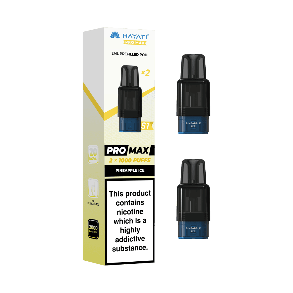 Hayati Pro Max S1 Refill Pods | 1,000 Puffs Pineapple Ice