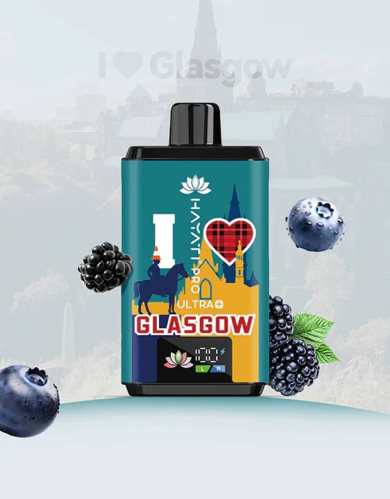 Hayati Pro Ultra+ Souvenir Edition (Scotland) | Box of 5 Mr Blue (I Love Glasgow)