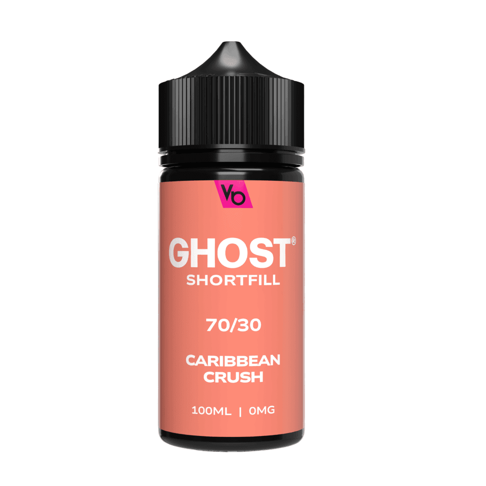 Ghost 100ml Shortfill e-liquids 0MG | 70/30 Carribb Crush