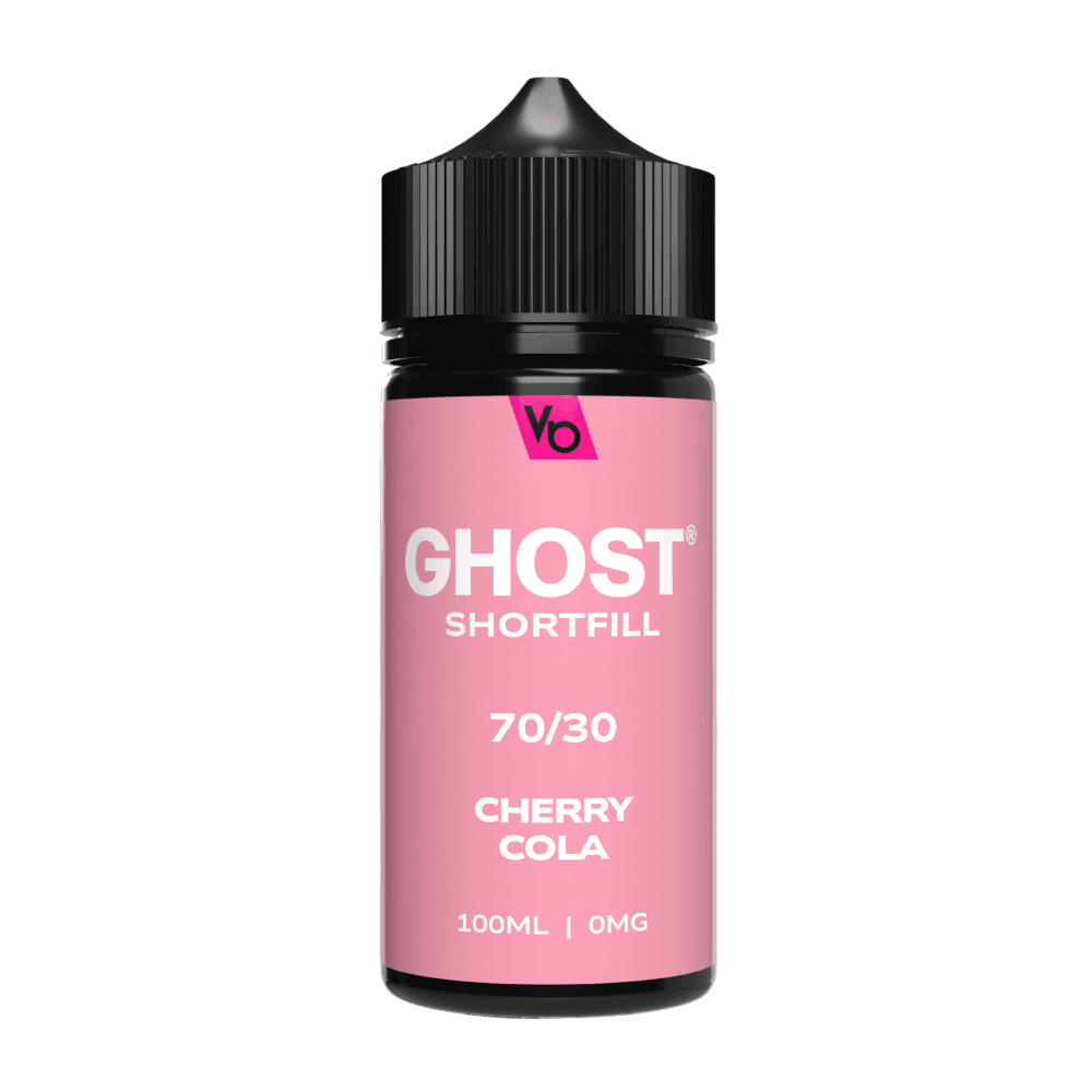 Ghost 100ml Shortfill e-liquids 0MG | 70/30 Cherry Cola