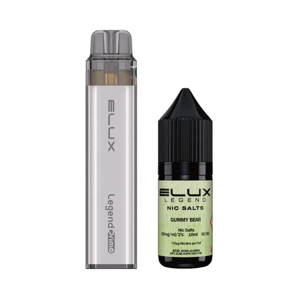 Elux Legend Prime 5000 Vape Kit | 5 Pack Gummy Bear