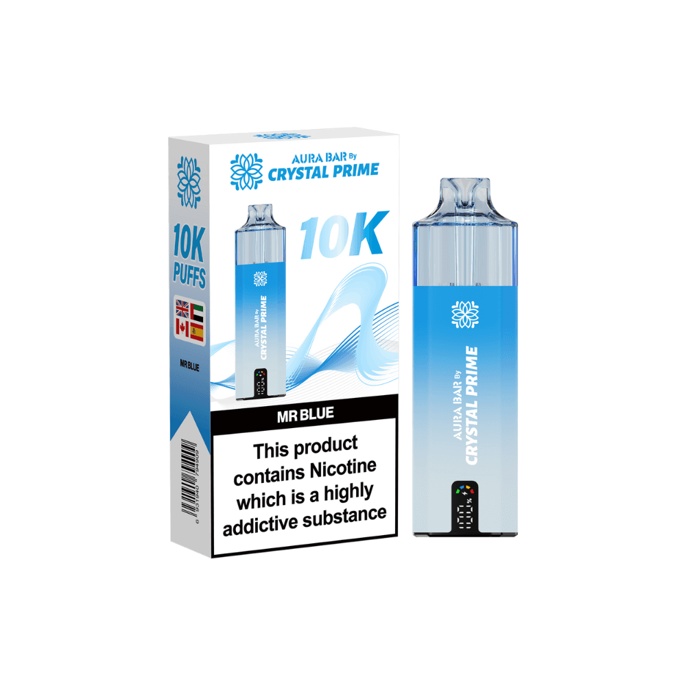 Crystal Prime Aura Bar 10K Mr Blue