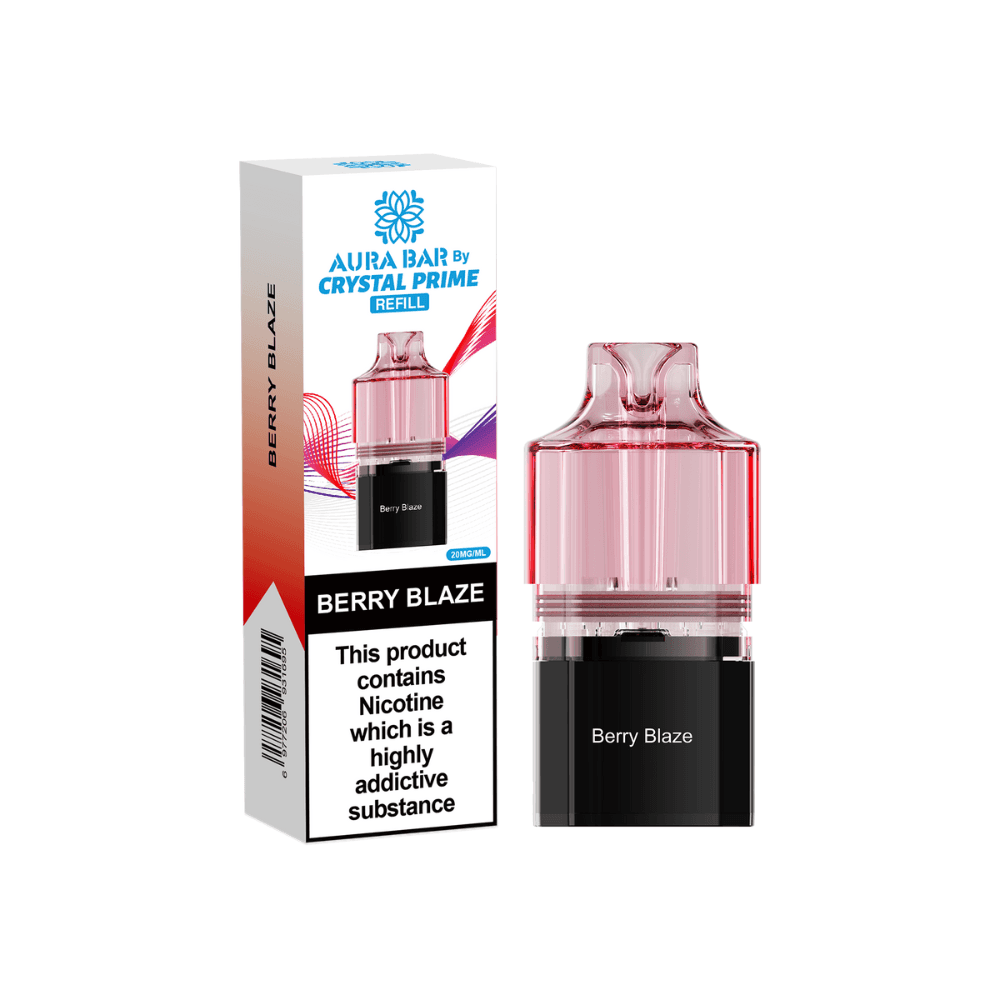 Crystal Prime Aura Bar 10k Pods Berry Blaze