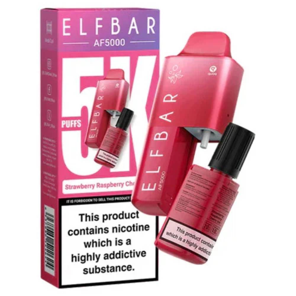 Elf Bar Af5000 Strawberry Raspberry Cherry Ice