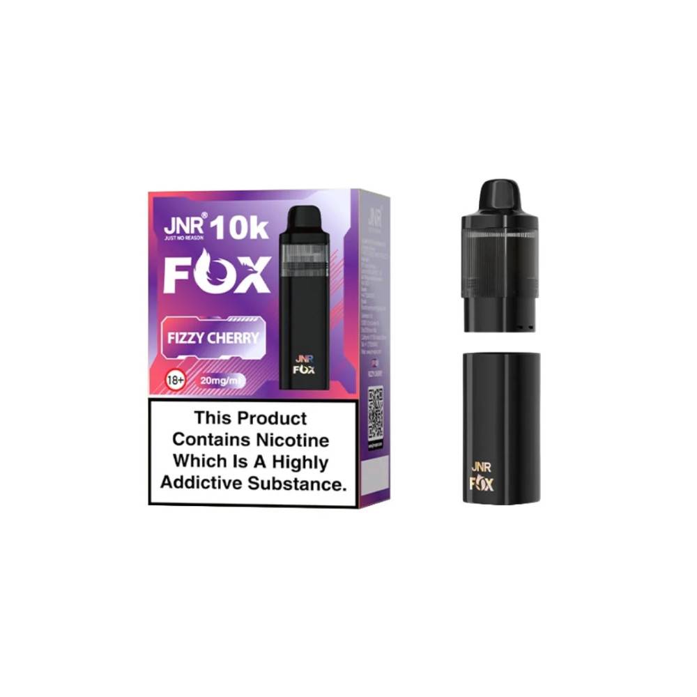 JNR Fox 10k Replacement Pods Fizzy Cherry