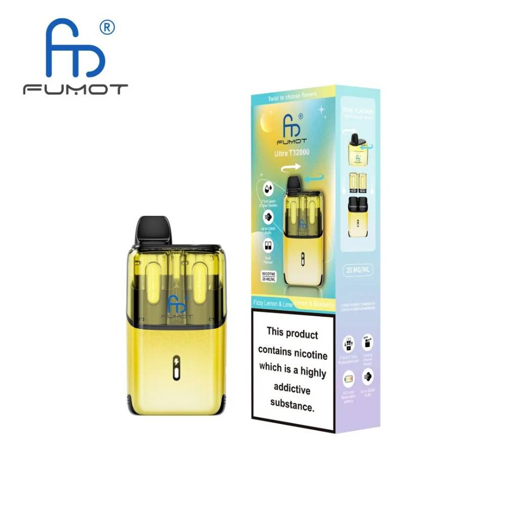 RandM Fumot Ultra T32000 Fizzy Lemon & Lime / Lemon & Blueberry