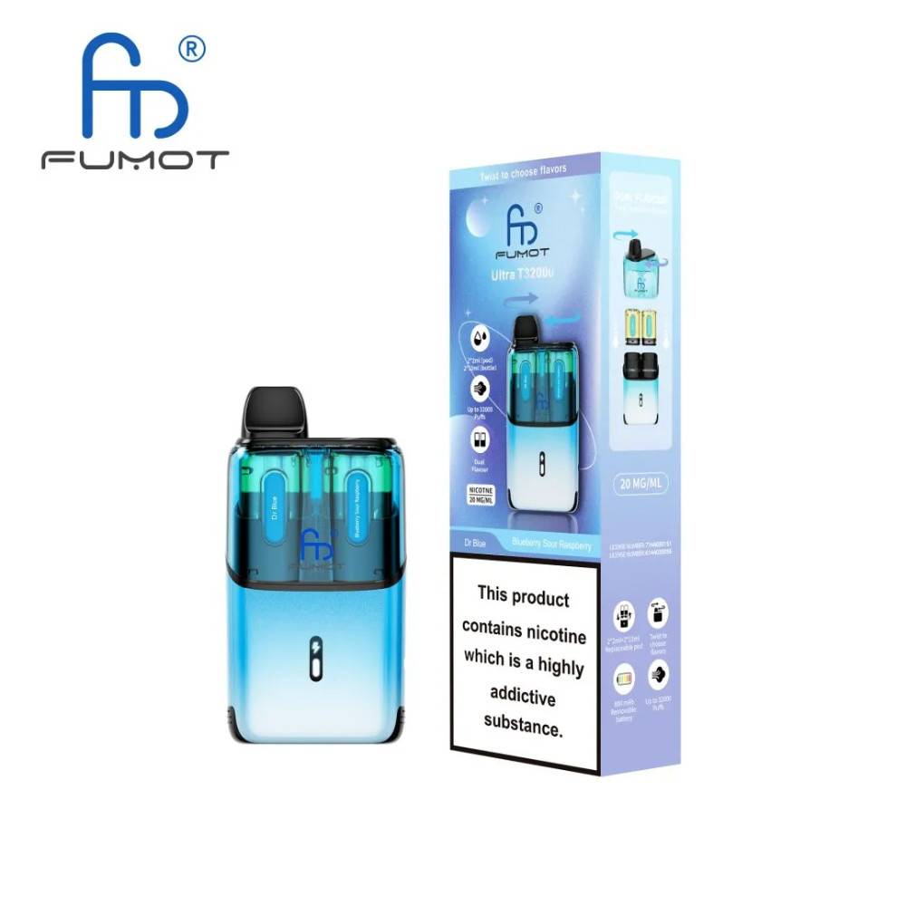 RandM Fumot Ultra T32000 Dr Blue / Blueberry Sour Raspberry