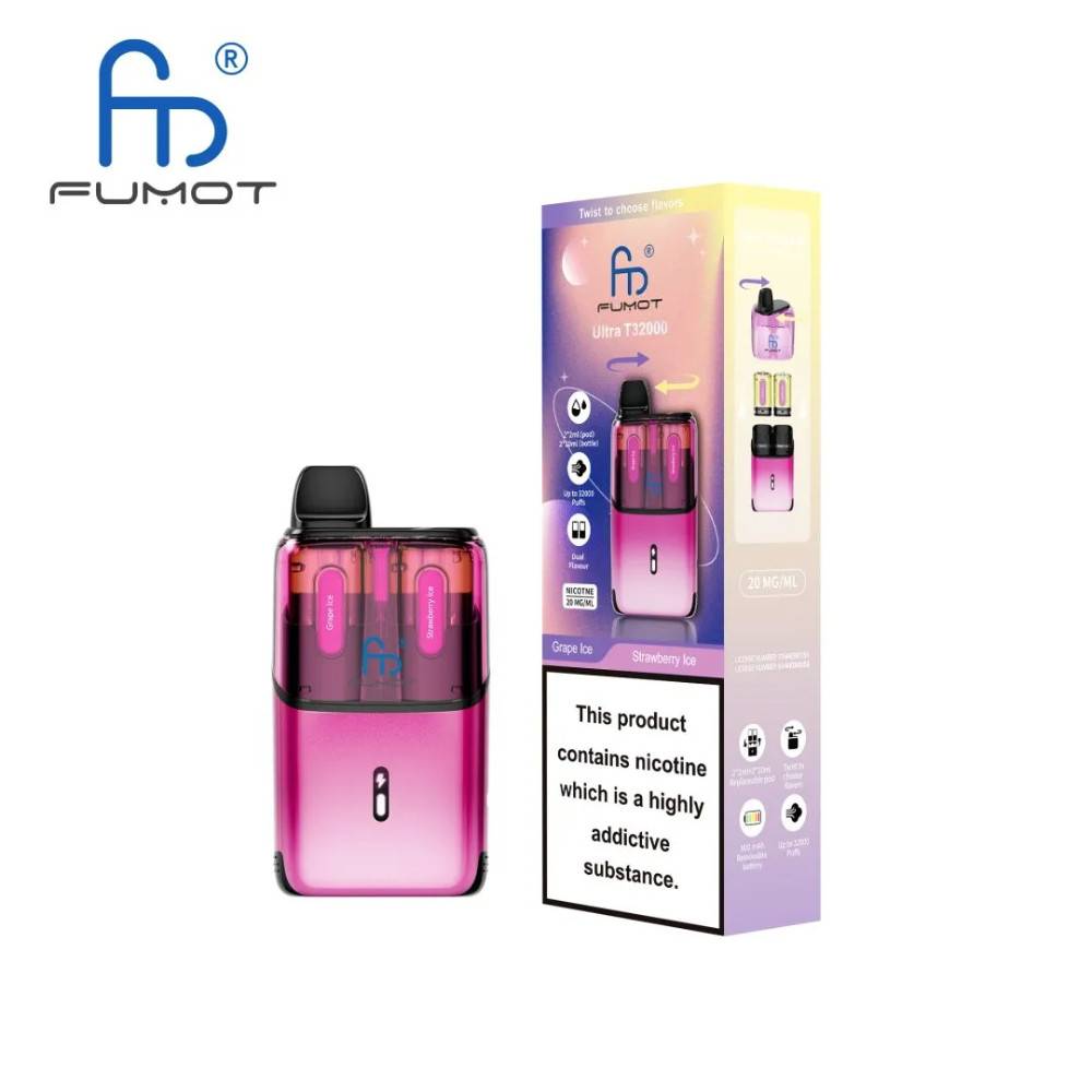 RandM Fumot Ultra T32000 Grape Ice & Strawberry Ice
