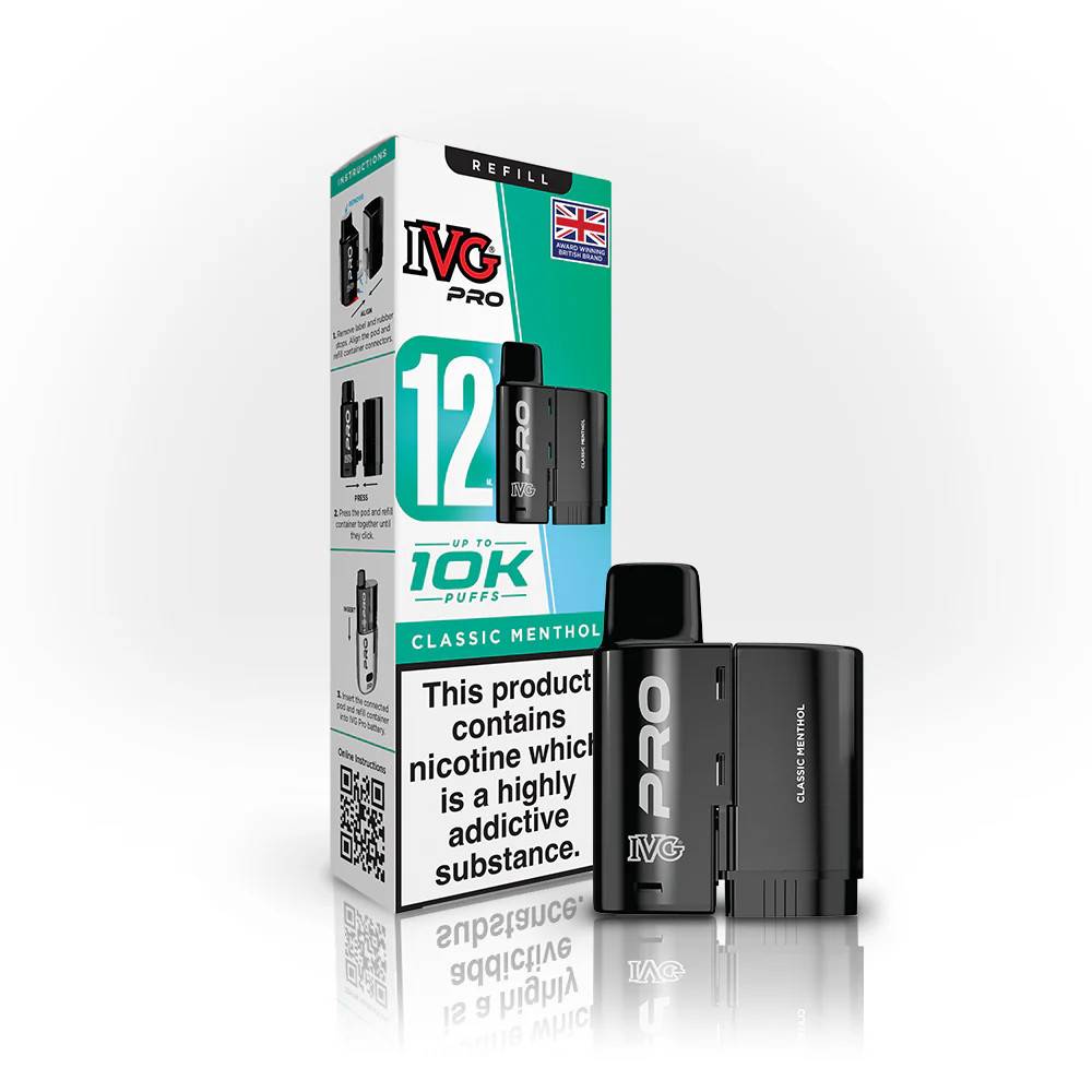 IVG Pro 10K Pods Classic Menthol