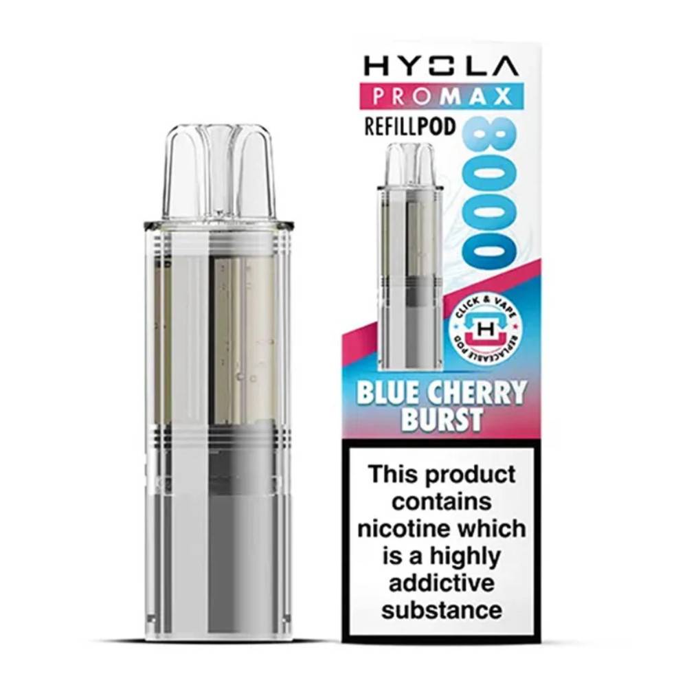 Hyola Pro Max 8000 Pods Blue Cherry Burst