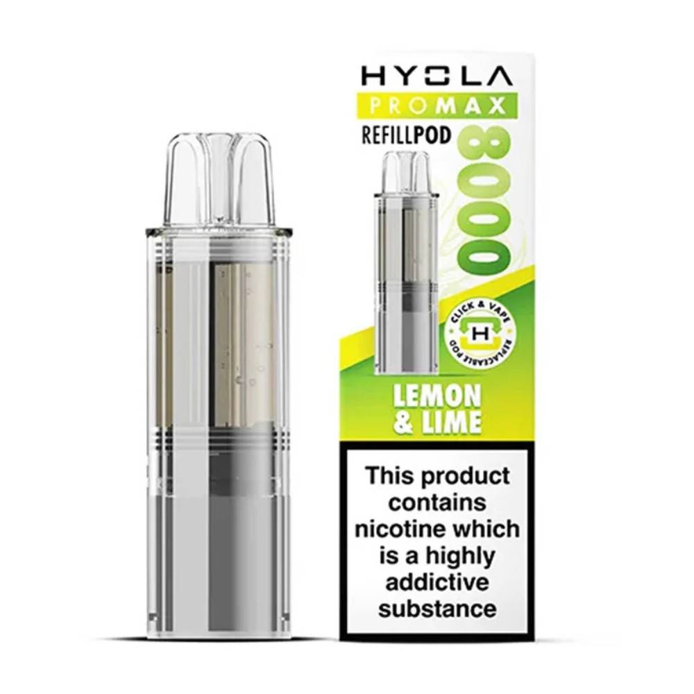 Hyola Pro Max 8000 Pods Lemon & Lime