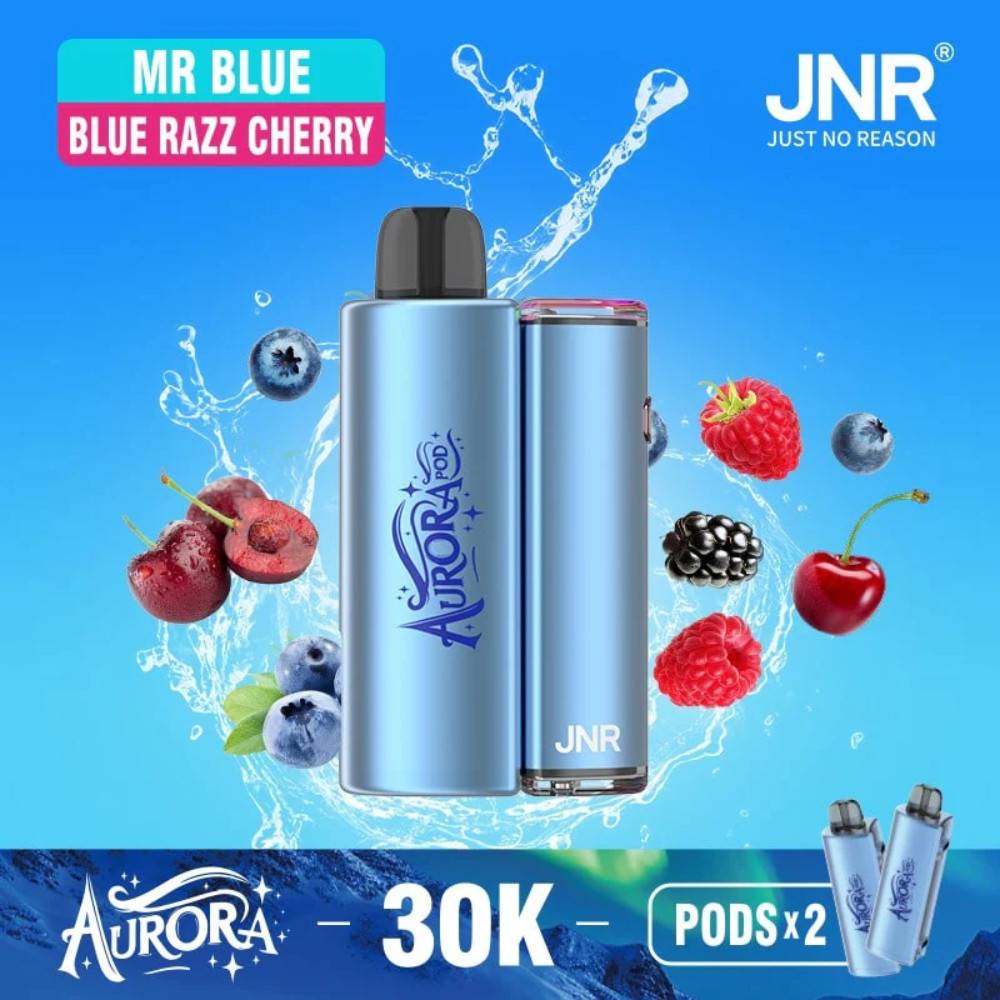 JNR Aurora 30k Mr Blue / Blue Razz Cherry