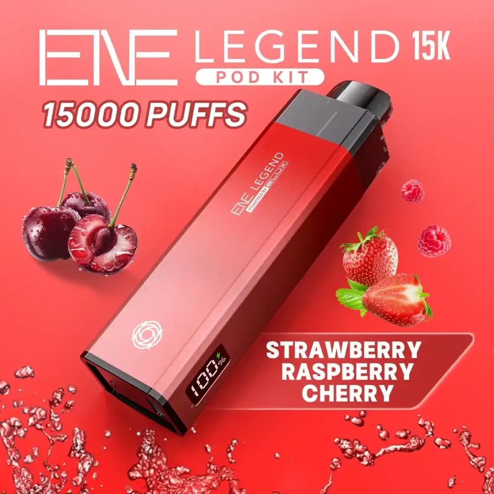 Elux Ene Legend 15k Strawberry Raspberry Cherry Ice