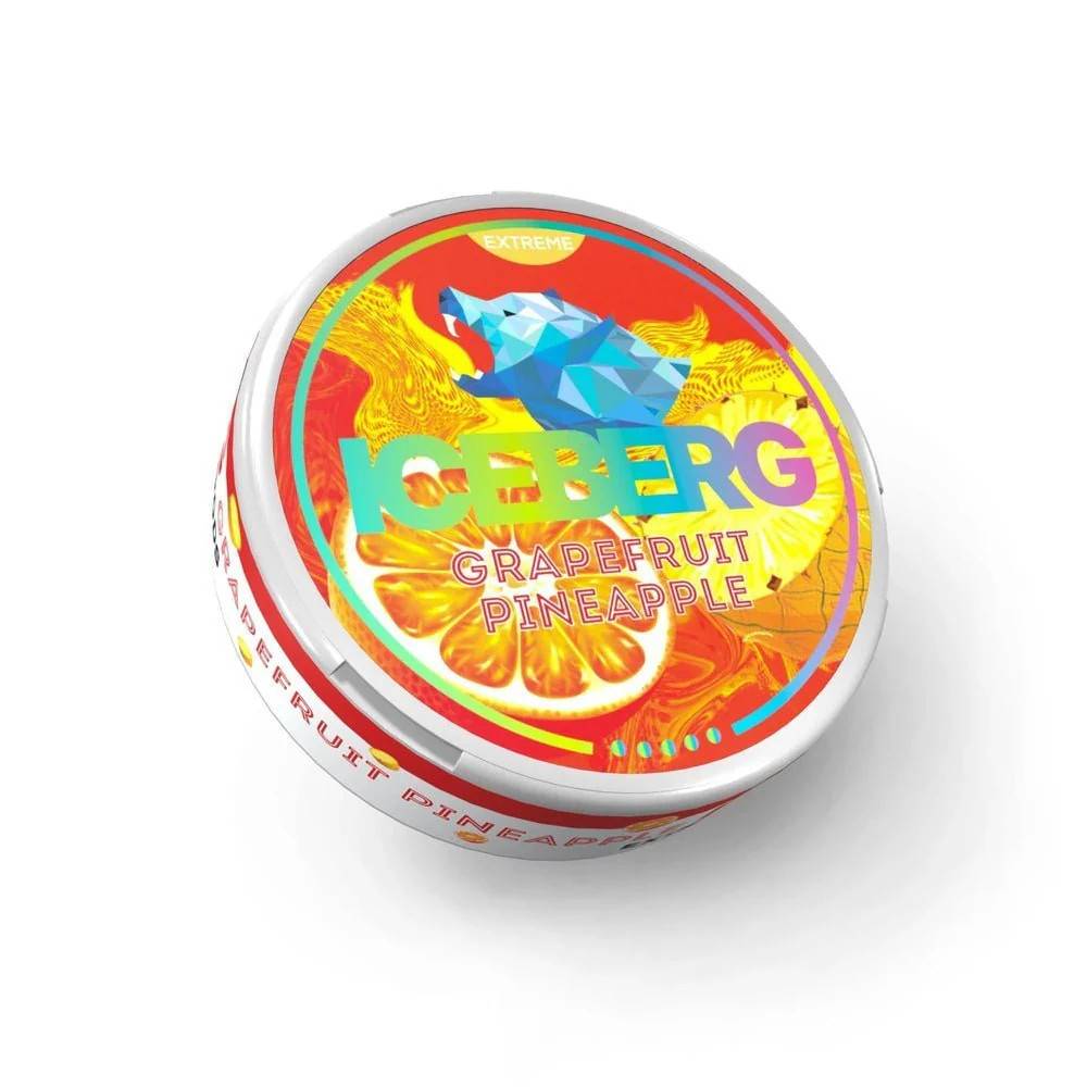 Iceberg Nicotine Pouches 20pcs Grapefruit Pineapple