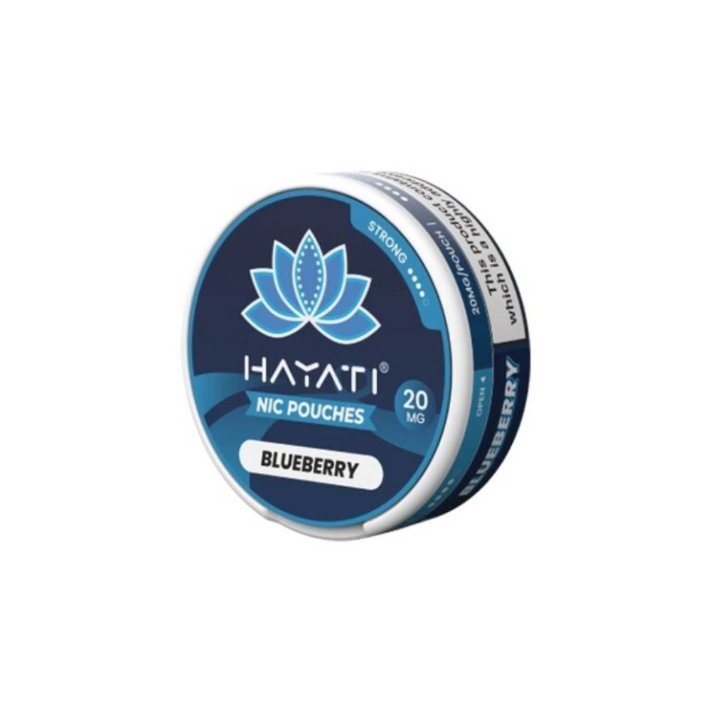Hayati Nicotine Pouches Blueberry 12mg