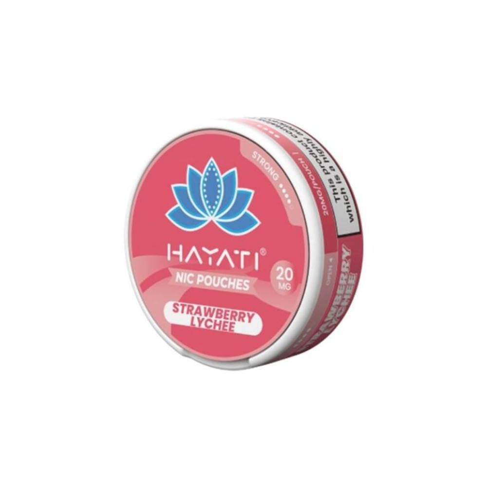 Hayati Nicotine Pouches Strawberry Lychee 12mg