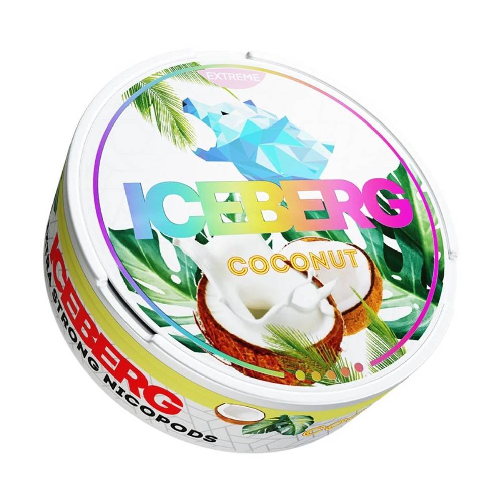 Iceberg Nicotine Pouches 20pcs Coconut